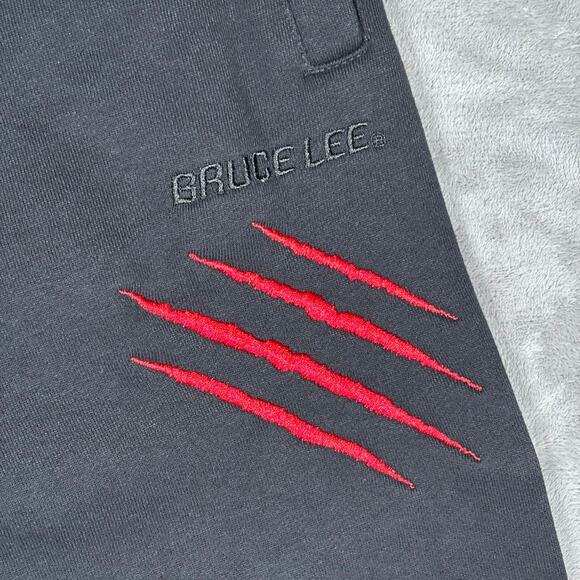 Bruce Lee x Shoe Palace The Dragon Jogger Pants Black Mens Large - Picture 2 of 10